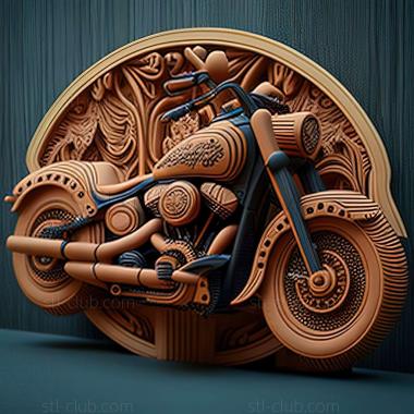 3D мадэль Harley Davidson Softail Slim S (STL)